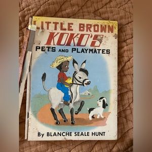 Vintage Little Brown Loki’s Pets and Playmates Book